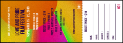 LGBT Film Festival Raffle Ticket