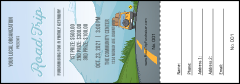 Road Trip Raffle Ticket