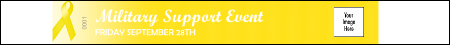 Yellow Ribbon Premium Synthetic Wristband