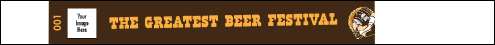 Beer Festival Artisan Premium Synthetic Wristband