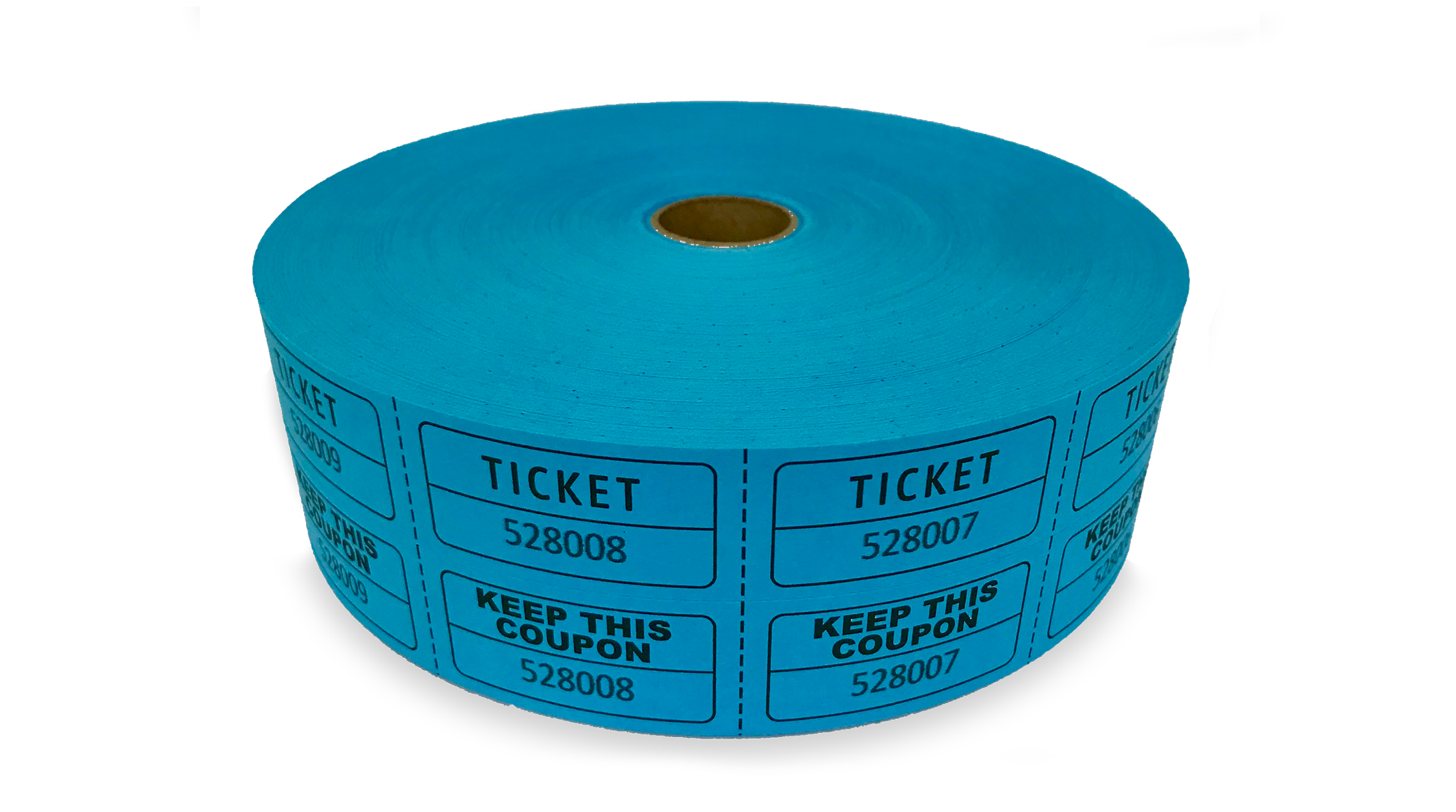 Double Roll Tickets Blue