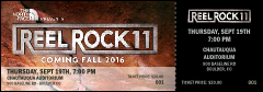 Reel Rock 11 Event Ticket