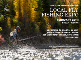 TU Woman Fishing Fall Flyer