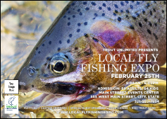 TU Rainbow Trout Postcard (with image upload)