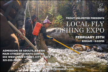 TU Electrofishing Closeup Poster