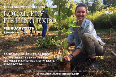 TU Volunteer Tree Planting Poster