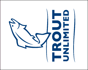 Trout Unlimited Blue Logo Sticker (Medium)