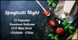 Spaghetti Ingredients Twitter Post