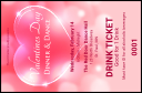 Valentines Day Date Drink Ticket