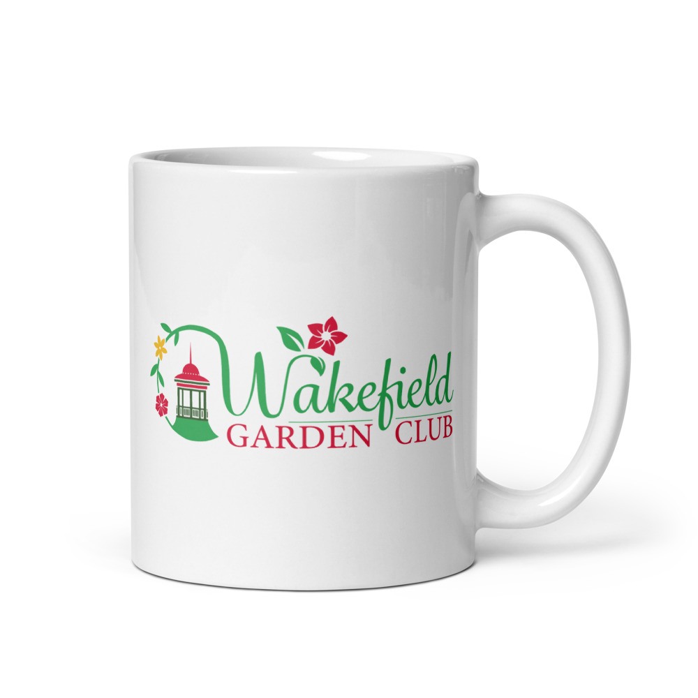 Wakefield Garden Club White Glossy Mug