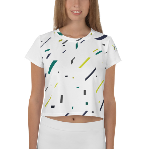YAAS All-Over Print Crop Tee