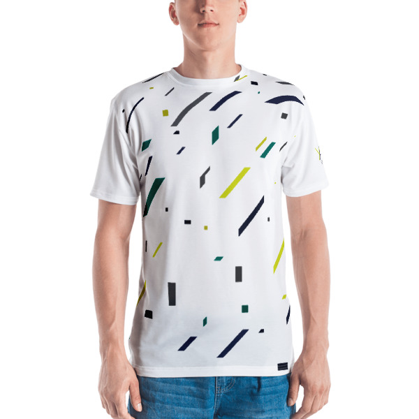 YAAS All-Over Print Men's Crew Neck T-shirt
