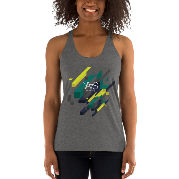 YAAS Women's Racerback Tank Top | Next Level 6733